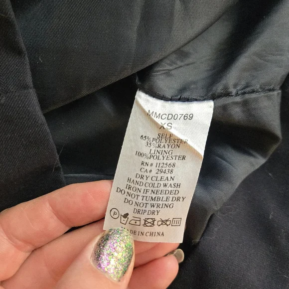 MM Couture One-Shoulder Black Cocktail Dress - Picture 4 of 11